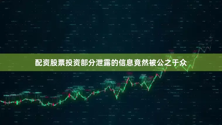配资股票投资部分泄露的信息竟然被公之于众